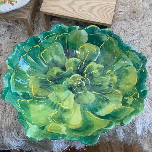 Pier 1 Imports Green Succulent Cactus
Melamine Serving Bowl, Tray & Small Bowl - Picture 4 of 17